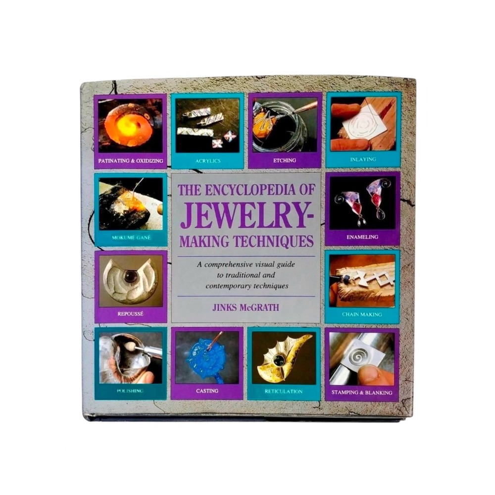 The Encyclopedia of Jewelry-Making Techniques Jinks McGrath Hardcover 1995 ISBN